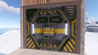 RUST SKIN SPOTLIGHT  Space Airlock Double Door  235€ [upl. by Labinnah]