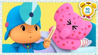 POCOYO in ENGLISH  Im Going to the Doctor 90 min Full Episodes VIDEOS and CARTOONS for KIDS [upl. by Tnilc410]