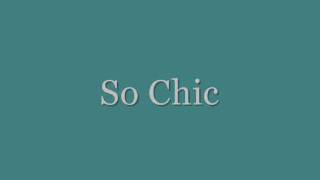 So Chic Dance Moms Song [upl. by Llertac]