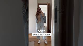 Denim OOTD outfitsinspo denimlook sambas outfit ootdinspo ootd basicoutfit [upl. by Seidel226]