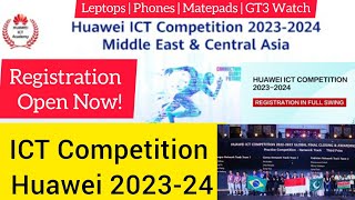 How to Register in Huawei ICT Competition 202324  Registration are open Now  Registration Guide [upl. by Poucher282]