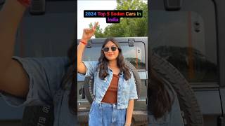 Best 5 Sedan Cars In India in 2024🔥😎 [upl. by Neelra]