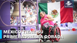 México gana su primera medalla de oro en Juegos Paralímpicos de París 2024 [upl. by Coffin]