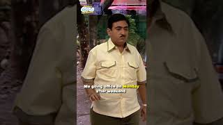 Kyu aata hai ye monday tmkoc comedy relatable shorts comedyvideo [upl. by Llenrac]