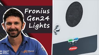 Fronius Gen24 Lights Explained  Know Your Solar  Episode 9 [upl. by Nevar]