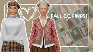 Sims 4 Fall CC Finds  Cozy amp Stylish Autumn Looks for Your Sims [upl. by Norby]