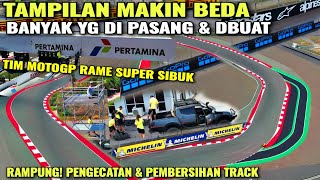 sirkuit mandalika terbaru hari ini keren banget banyak perubahan tahun ini sambut motoGP lebih 👍 [upl. by Campman]