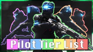 Titanfall 2  Pilot Tier list [upl. by Hoye]