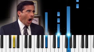 The Office Theme Song  Piano Tutorial  Piano Cover [upl. by Nytnerb]