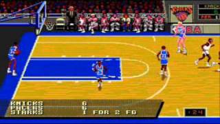 NBA Showdown 94 Genesis Indiana Pacers vs New York Knicks 1st Half [upl. by Etra]