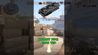 BOOST FPS GPU TIP [upl. by Chilton]