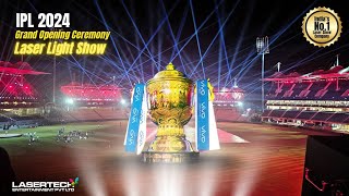 IPL 2024 Grand Inauguration  Laser Light show and Fireworks  CSK Vs RCB [upl. by Ardried152]