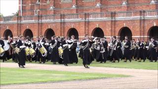 Christs Hospital Beating Retreat 2011 PART 1 longer lengthwmv [upl. by Goodkin]