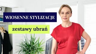 📌Pierwsze wiosenne stylizacje Garderoba kapsułowa na wiosnę 🌺 [upl. by Rundgren]