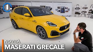 Maserati Grecale guardate COMÈ FATTA la rivale della PORSCHE MACAN [upl. by Lenra795]