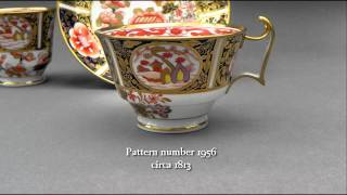 Antique Spode regency period porcelain trio circa 1814 [upl. by Etterual]