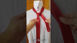 How to tie an Eldredge Necktie Knot  Tying the Perfect Eldredge Knot for Beginners tie 10second [upl. by Chapa616]