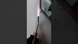 Brazing rod plumbing medgas construction [upl. by Tabor]