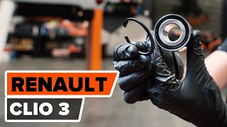 Comment remplacer un roulement de roue arrière sur RENAULT CLIO 3 TUTORIEL AUTODOC [upl. by Sherlock518]