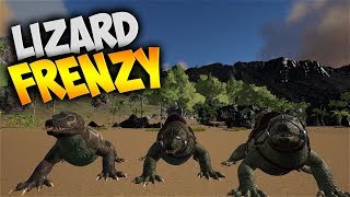 Megalania Taming  Ark Ragnarok DLC Ark Survival Evolved Gameplay [upl. by Nesrac]