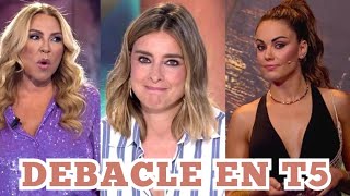 DEBACLE EN TELECINCO EN DIRECTO [upl. by Teerpnam569]