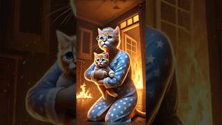 Ginger Cat Heartwarming Story 🐾🥹  cat shorts [upl. by Arsuy]