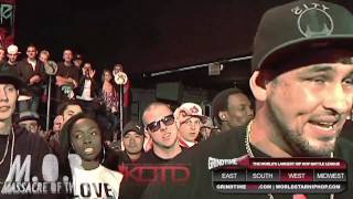 Grind Time Now Presents Thesaurus vs DirtBag Dan [upl. by Larrej]