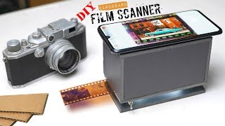 DIY Cardboard Smartphone Film Scanner v2 [upl. by Wehttam]