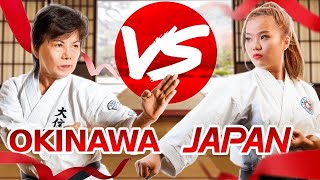 Karate in OKINAWA vs JAPAN 10 Differences [upl. by Adnohsirk419]