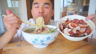 How to make CHAR SIU PORK Cha Shao 叉 烧 amp FRESH NOODLES  RECIPE  MUKBANG [upl. by Spark907]