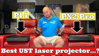 Hisense PL1 vs PX2 pro laser projector TV [upl. by Alakam]