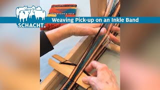 Inkle Loom Pickup Weaving [upl. by Saisoj577]