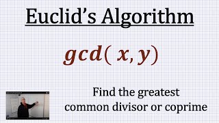 Find the Greatest Common Divisor with Euclids Algorithm [upl. by Acirret485]