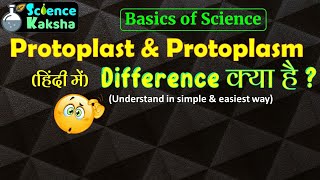 Protoplast amp Protoplasm  Difference between protoplasm amp Protoplast  Science Kaksha [upl. by Lindsay]