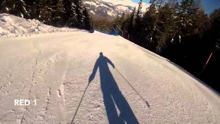 Pila Ski Run Red 1 [upl. by Gunthar845]