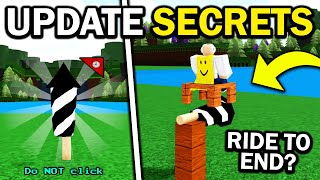 NEW UPDATE SECRETS YOU MISSED  Build a boat for Treasure ROBLOX [upl. by Ylla]