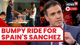 Spain Election 2023 Live News  Spain Votes In Polls That Could See Pedro Sanchez Lose Power News18 [upl. by Ahsienom698]