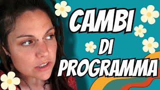 CAMBI DI PROGRAMMA [upl. by Astra]