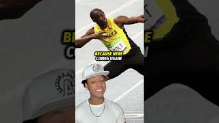 NFLs fastest 40yard dash vs Usain Bolts 40meter dash who wins shorts nfl [upl. by Buford597]