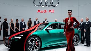 Driving the 2025 Audi A8 Tech Power and Elegance [upl. by Anastasie]