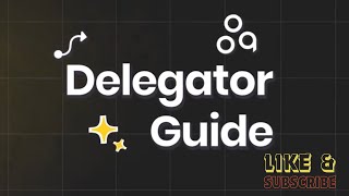 FLockio Delegator guide Full guide [upl. by Kcirdled]