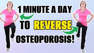 EASY amp EFFECTIVE EXERCISE TO REVERSE OSTEOPOROSIS [upl. by Beare145]