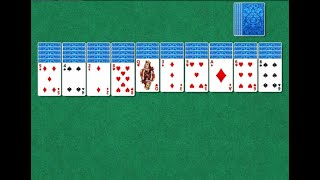 Spider Solitaire Win July 23 2024 [upl. by Awjan961]