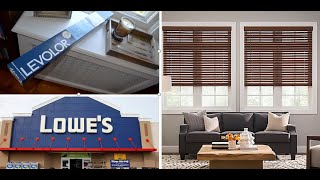 Levolor 72x64 Faux Wood Blinds 2inch cordless [upl. by Buzzell]