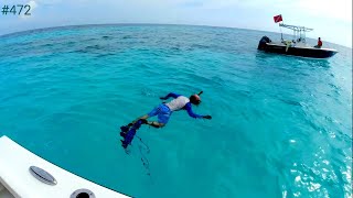 Fishing Key Largo and Staying On Board a Small Crooked PilotHouse Boat [upl. by Retrak]