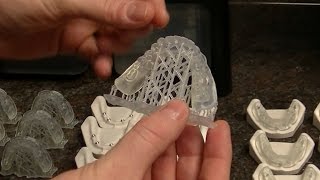 Removing Supports from Laser SLA Prints [upl. by Kesia]