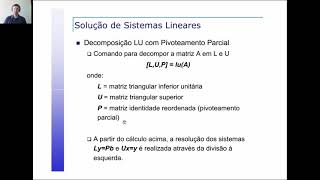 Praticas  Aula 05  Resolução de Sistemas Lineares Com Octave [upl. by Emmalynn]