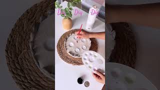 Alçıdan yaptığım mumluğa bakar mısın 🤩🥳 diy kendinyap beğenmeyi unutmayın 🥰 [upl. by Ujawernalo]