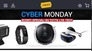 Spot TV Cyber Monday ePRICE 2016 [upl. by Nolrah771]