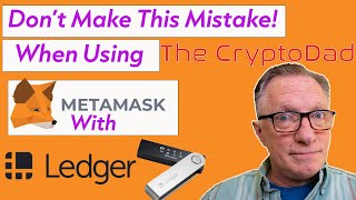 PLEASE AVOID This Mistake when Using Your Ledger Device With Metamask [upl. by Peta]